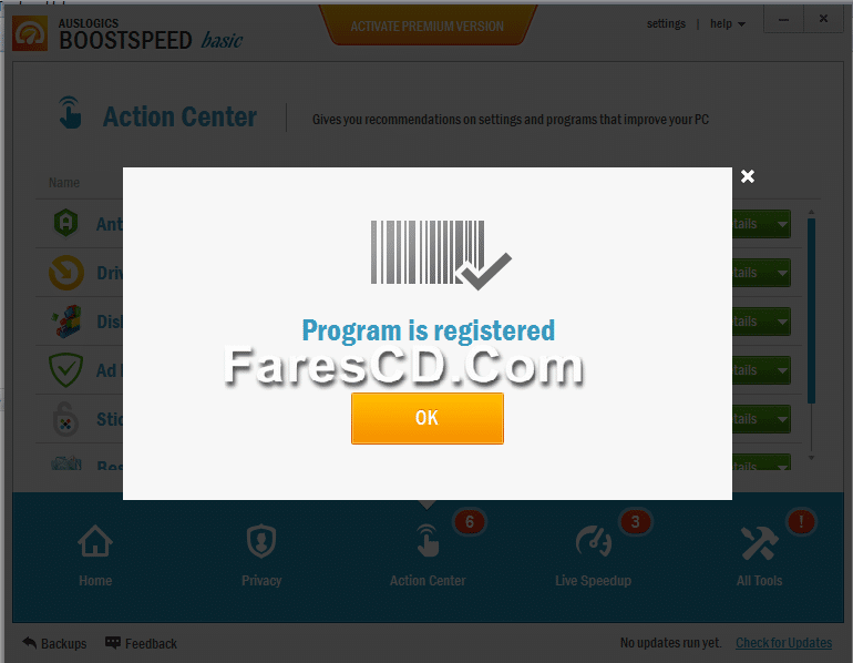 برنامج الصيانة الشامل Auslogics BoostSpeed Premium 7.9 (4)