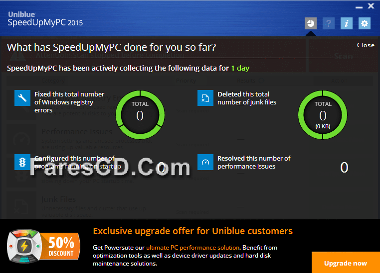 برنامج تسريع الويندوز والإنترنت Uniblue SpeedUpMyPC 2015 6.0.9.2 (1)