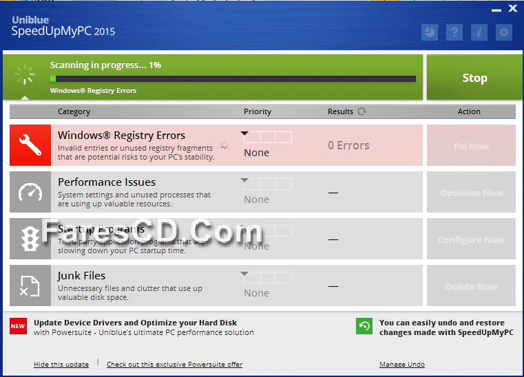 برنامج تسريع الويندوز والإنترنت Uniblue SpeedUpMyPC 2015 6.0.9.2 (2)