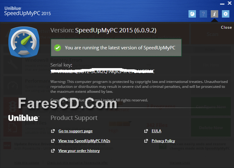 برنامج تسريع الويندوز والإنترنت Uniblue SpeedUpMyPC 2015 6.0.9.2 (4)