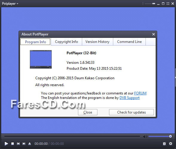 برنامج تشغيل الميديا الرائع Daum PotPlayer 1.6.54133 (2)