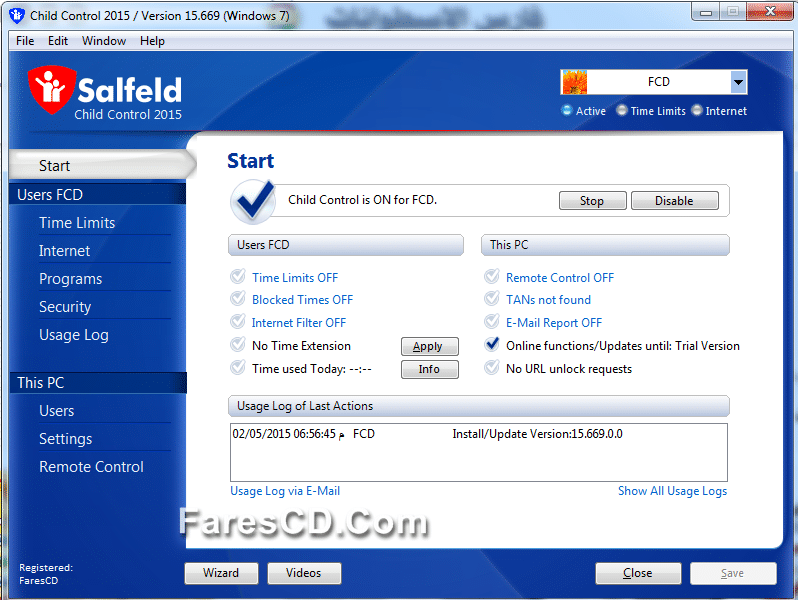 برنامج حجب المواقع الإباحية Salfeld Child Control 2015 15.669 (1)