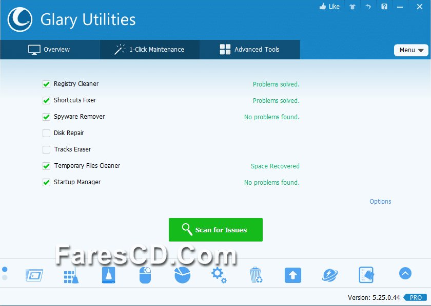 برنامج صيانة الويندوز Glary Utilities Pro 5.25.0.44 (3)