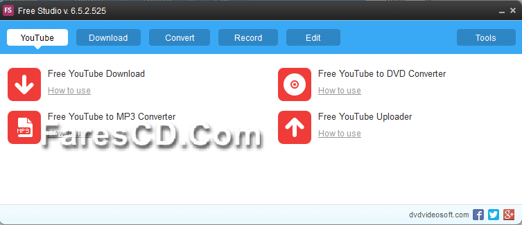 تجميعة برامج الميديا الشاملة Free Studio 6.5.2.525 (3)