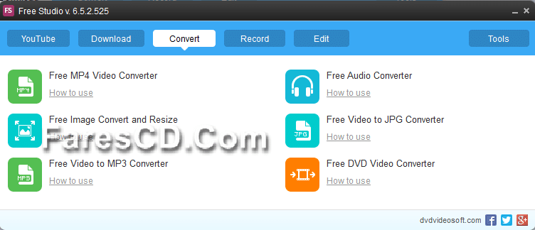 تجميعة برامج الميديا الشاملة Free Studio 6.5.2.525 (5)