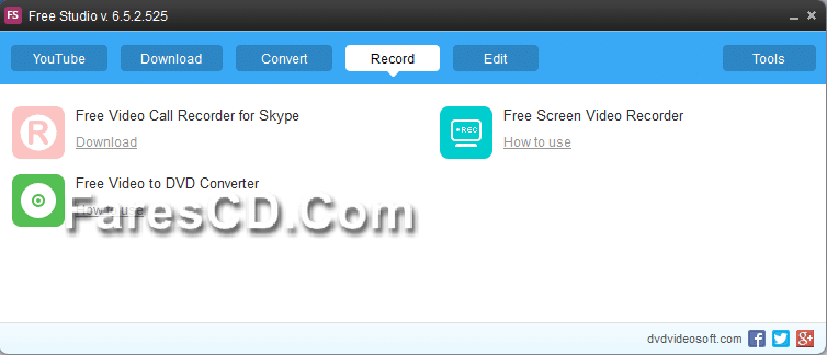 تجميعة برامج الميديا الشاملة Free Studio 6.5.2.525 (6)