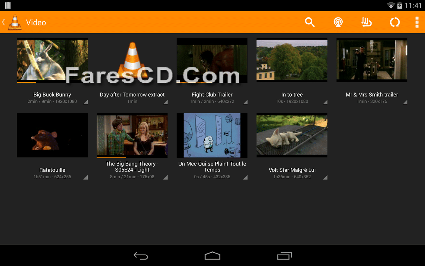مشغل الميديا الرائع للأندرويد VLC for Android beta (6)