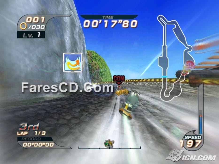 نسخة ريباك من لعبة سونيك Sonic Riders (2)