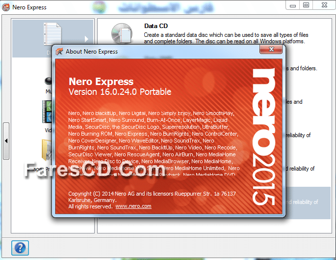 نسخة محمولة من نيرو 2015 Nero Burning ROM & Nero Express 2015 16.0.24 (2)