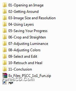 كورس ليندا لإحتراف الفوتوشوب Photoshop CC One-on-One Fundamentals المستوى الأول (3)