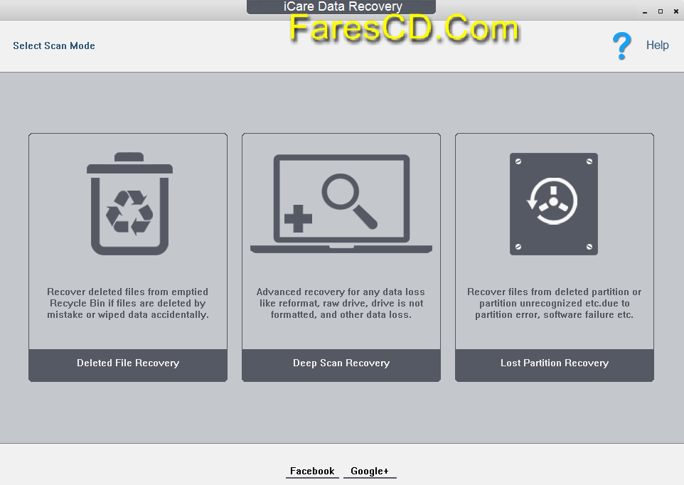 برنامج استعادة الملفات المحذوفة iCare Data Recovery Pro 7.0.1.0 (1)