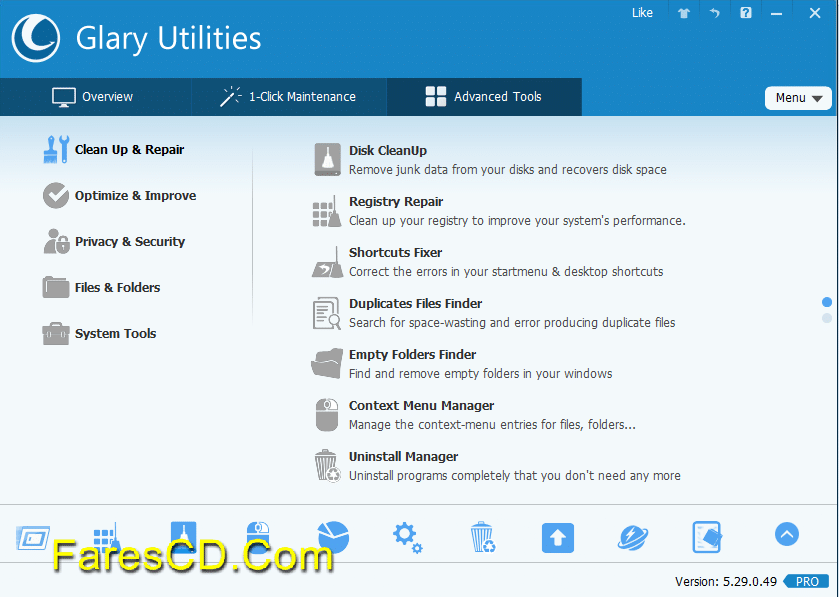 برنامج صيانة الويندوز Glary Utilities Pro 5.29.0.49 Final (3)
