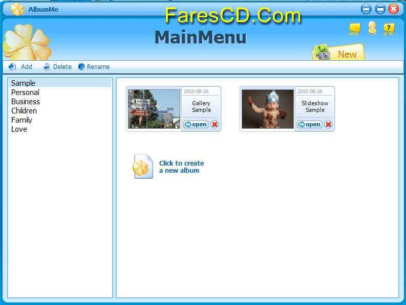برنامج عمل البومات فلاشية من الصور ThunderSoft AlbumMe 3.6.8.0 + Templates (1)