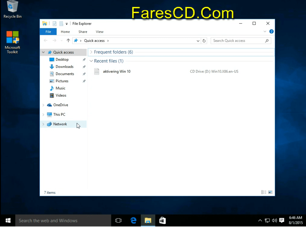 ويندوز 10 بكل إصداراته فى اسطوانة واحدة Windows 10 Pro AIO 12in1 OEM ESD en-US Aug 2015 Activated (2)