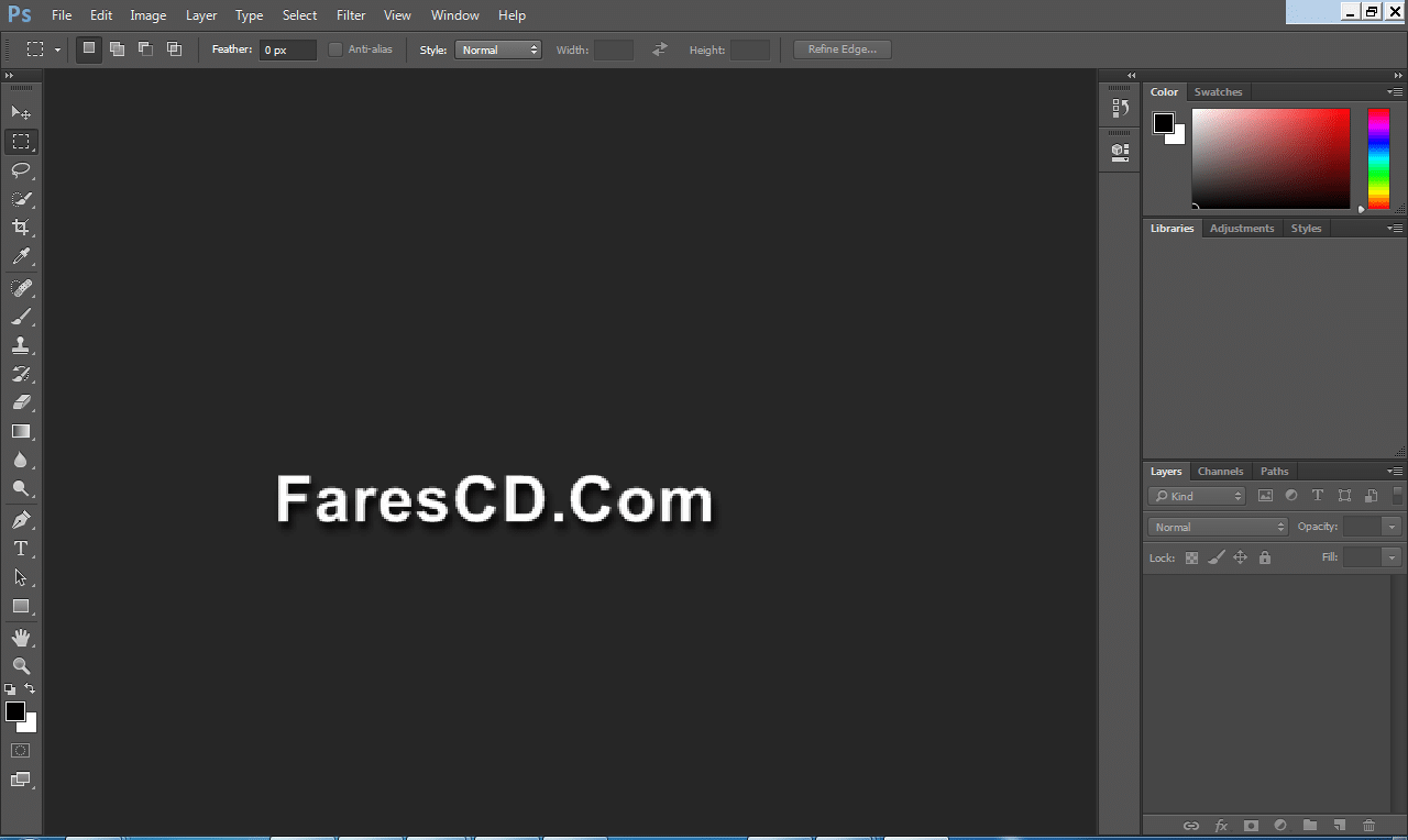 نسخة محمولة لبرنامج الفوتوشوب Adobe Photoshop CC 2014 15.2.3 Portable (1)