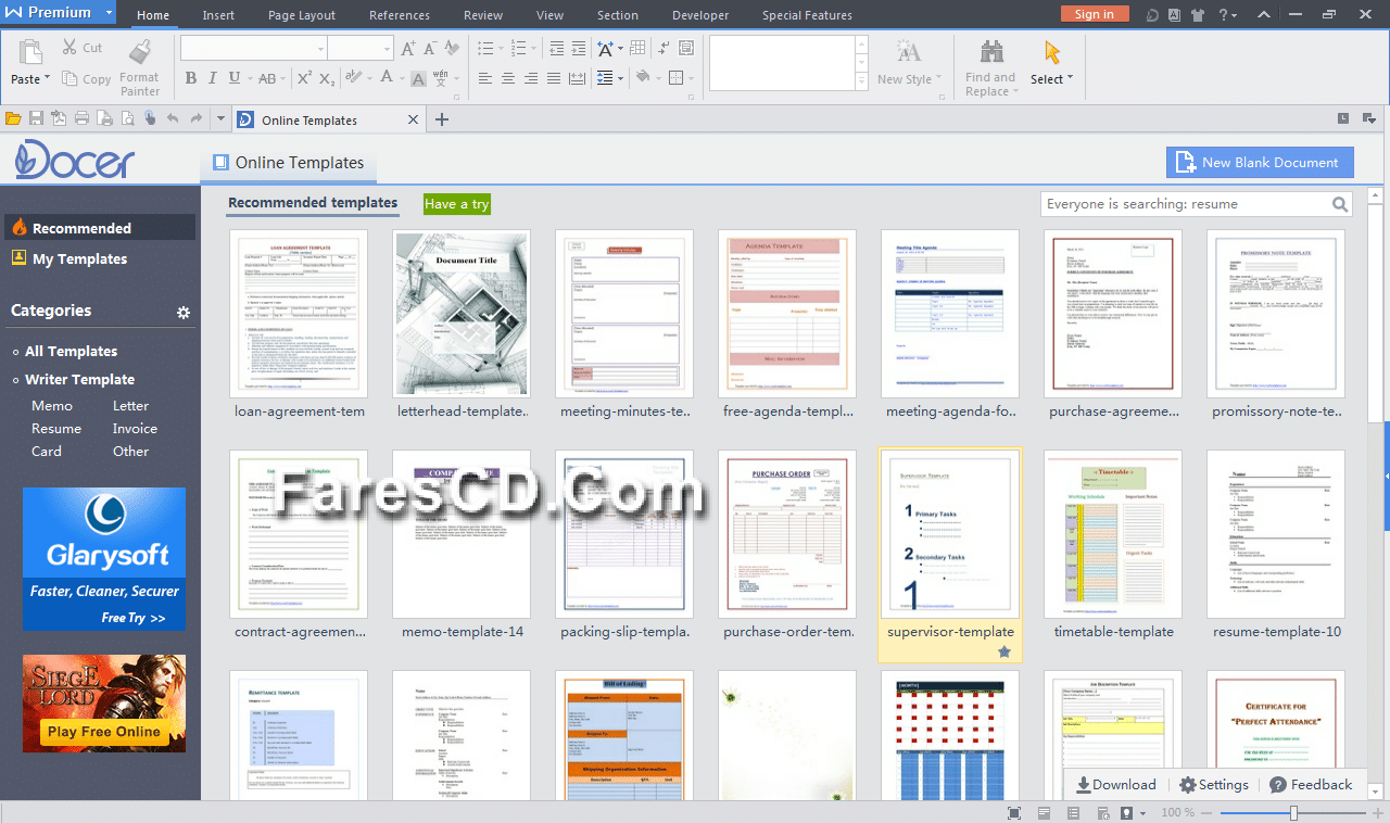 أقوى بدائل لبرامج الاوفيس WPS Office 2015 Premium 9.1.0.5214 (2)