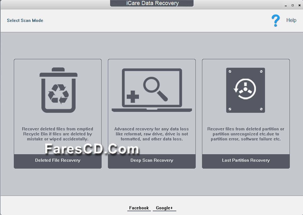 برنامج استعادة الملفات المحذوفة iCare Data Recovery Pro 7.8.1 (1)