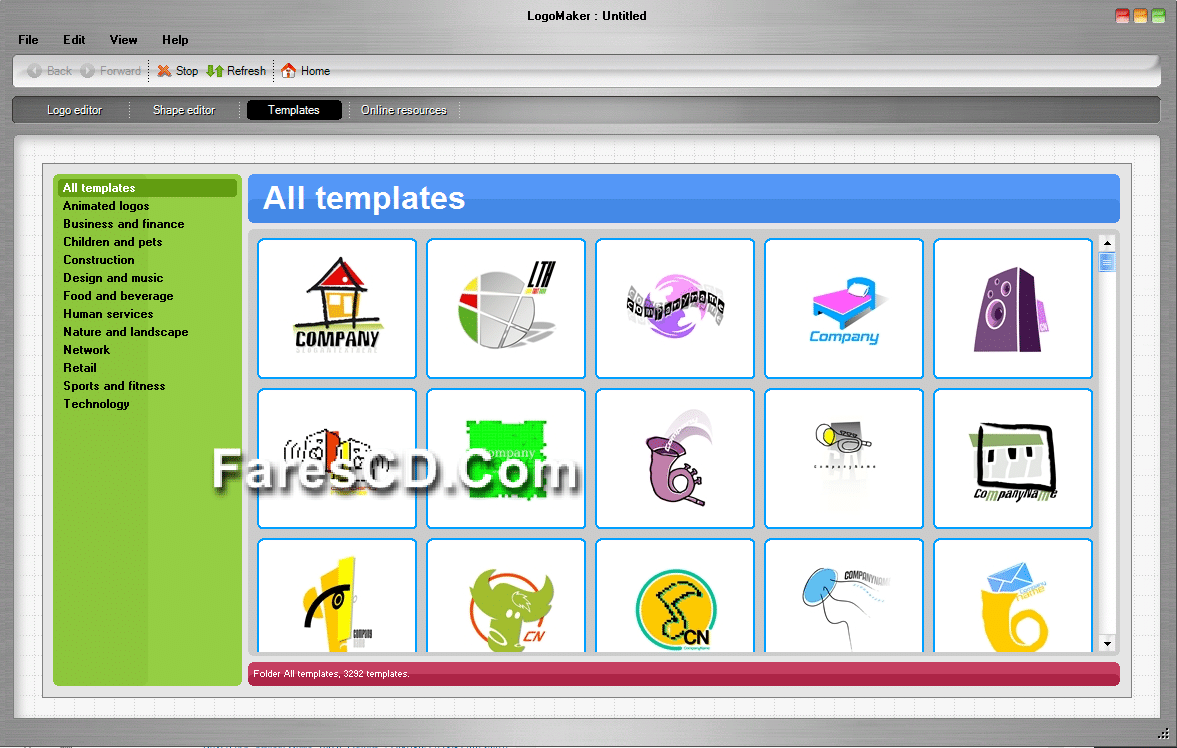 برنامج تصميم اللوجو 2016 Studio V5 LogoMaker v4 (3)