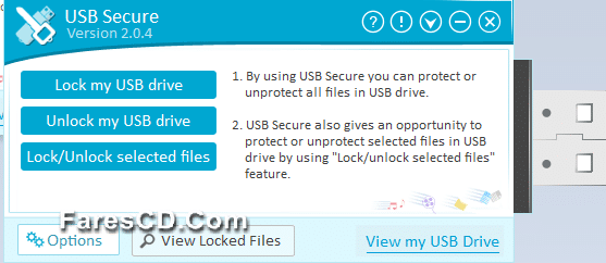 برنامج حماية وتشفير الفلاشات USB Secure 2.0.4 (2)