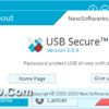 برنامج حماية وتشفير الفلاشات | USB Secure 2.0.4