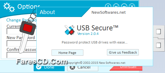 برنامج حماية وتشفير الفلاشات USB Secure 2.0.4 (4)