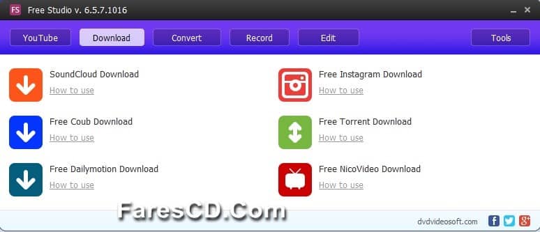تجميعة برامج الميديا الشاملة Free Studio 6.5.7.1016 (3)