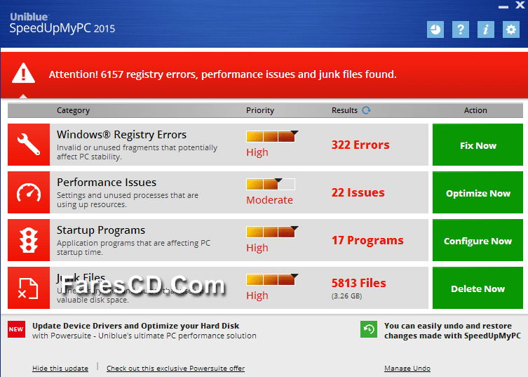 برنامج تسريع الويندوز والإنترنت Uniblue SpeedUpMyPC 2015 6.0.12 (2)