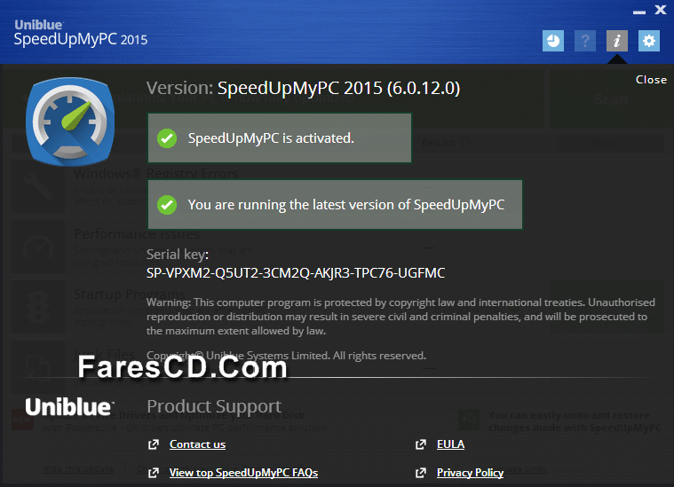 برنامج تسريع الويندوز والإنترنت Uniblue SpeedUpMyPC 2015 6.0.12 (5)
