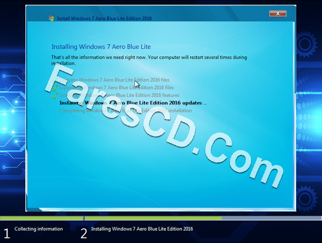 ويندوز سفن إيرو 2016 نواة (x64) Win 7 Aero Blue 2016 (2)