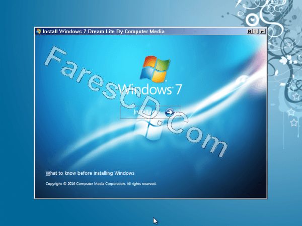 ويندوز سفن دريم لايت 2016 Win 7 Dream Lite (2)