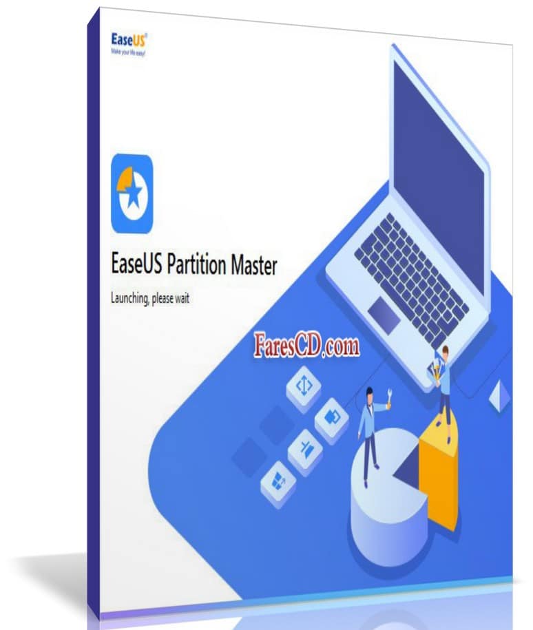 برنامج تقسيم الهارديسك | EaseUS Partition Master