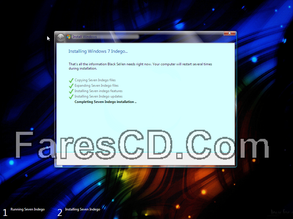 أحدث إصدارات ويندوز سفن المعدلة Windows 7 Indego Core Lite April x64 (4)
