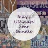 أحدث موسوعات الخطوط الأجنبية | Inky’s Ultimate Font Bundle