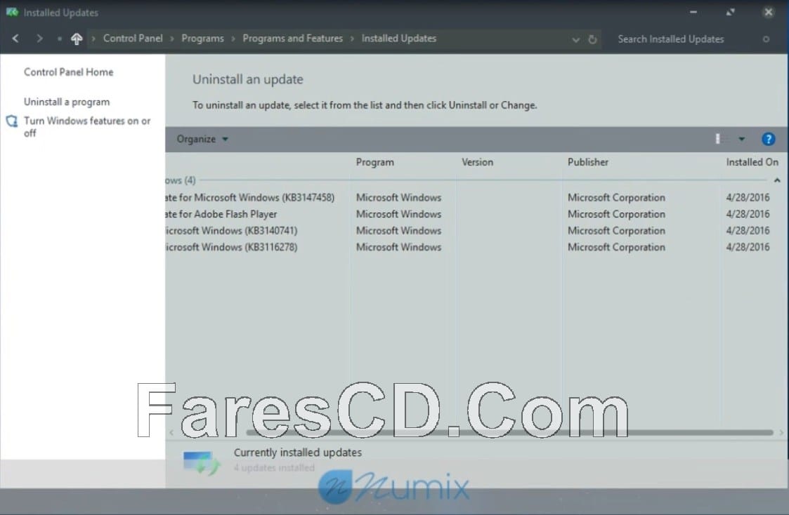 أحدث نسخ ويندوز 10 المعدلة 2016 Windows 10 Numix (x64) Th2 (2)