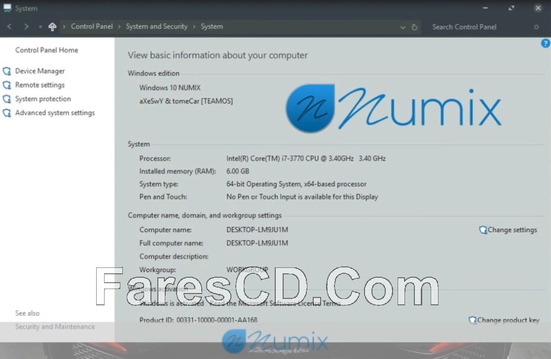 أحدث نسخ ويندوز 10 المعدلة 2016 Windows 10 Numix (x64) Th2 (3)