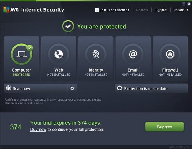 إصدارات جديدة لبرامج AVG للحماية AVG Internet Security AntiVirus 2016 16.71.7597 (2)