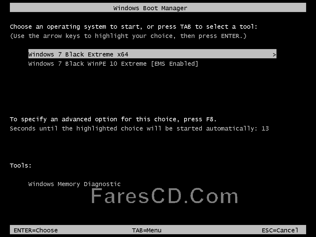 اسطوانة ويندوز سفن العملاقة Windows Seven Black Extreme 2016 (2)