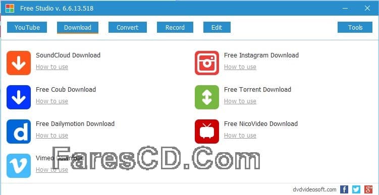 تجميعة برامج الميديا الشاملة Free Studio 6.6.13.518 (3)