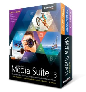 تجميعة برامج سيبر لينك للمالتيميديا | CyberLink Media Suite Ultra 13.0.0713.0 Retail