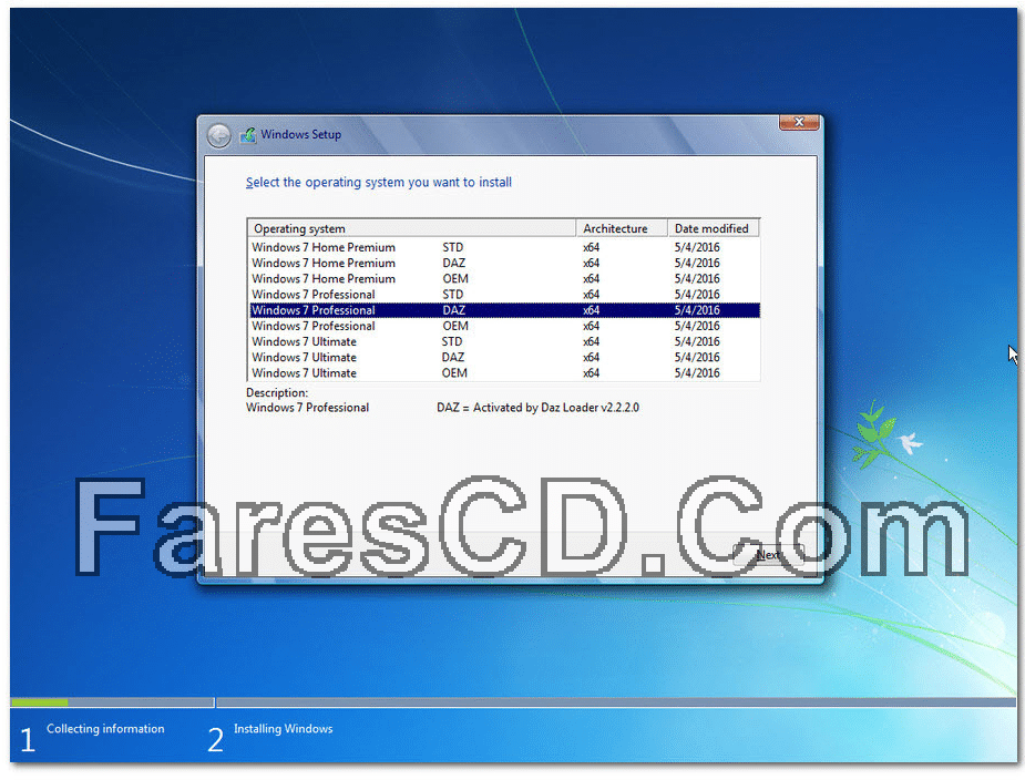 تجميعة ويندوز سفن لشهر مايو 2016 Windows 7 SP1 X64 9in1 OEM ESD (3)