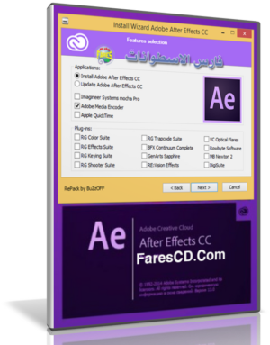 نسخة ريباك من أدوبى افتر إفكت مع الإضافات |  Adobe After Effects CC 12.2.1.5  RePack