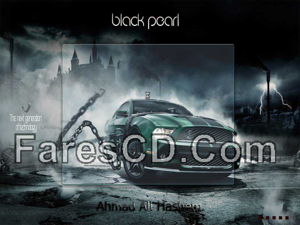 وبندوز إكس بى اللؤلؤة Windows XP Black Pearl 2016 (2)