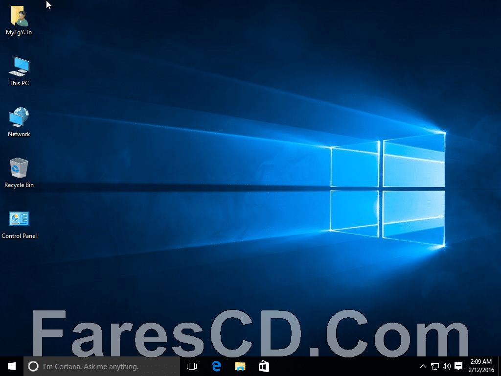 ويندوز 10 بروفيشنال بتحديثات مايو 2016 Windows 10 Professional VL Build 1511 (5)