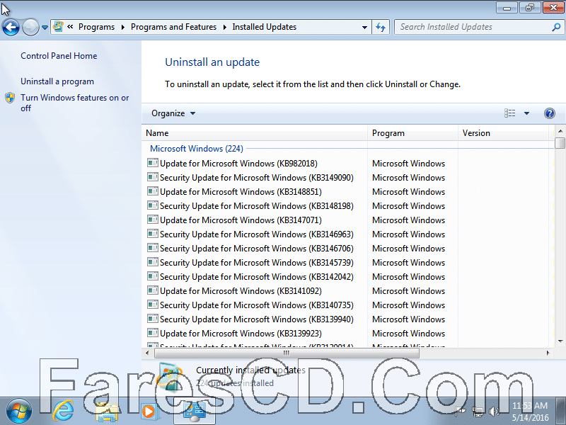 ويندوز سفن التميت بـ 3 لغات Windows 7 Ultimate Sp1 May 2016 (4)