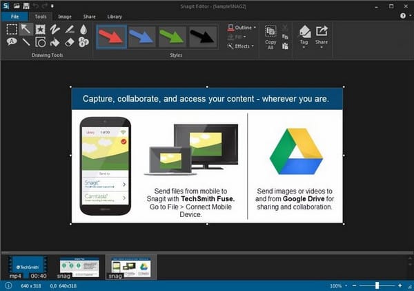 برنامج تصوير الشاشة وعمل الشروحات TechSmith Snagit 13.0.0 Build 6248