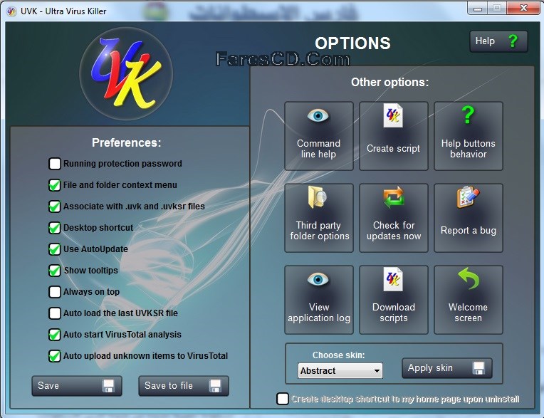 تجميعة أدوات الحماية الشاملة UVK Ultra Virus Killer 7.9.1.0 (2)