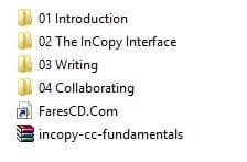 كورس أدوبى إنكوبى InCopy CC Fundamentals