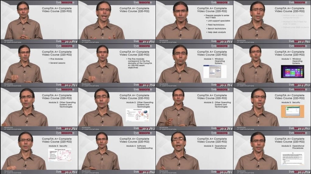 كورس صيانة الكومبيوتر 2016 LiveLessons - CompTIA A+ 220-902 (2)
