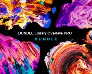 موسوعة الصور عالية الجودة | Creativemarket BUNDLE Library Overlays PRO