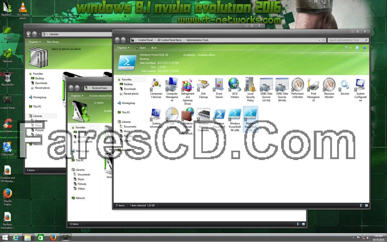 نسخة ويندوز 8.1 الجمالية Windows® 8.1 Nvidia Evolution™ 2016 X64 (3)